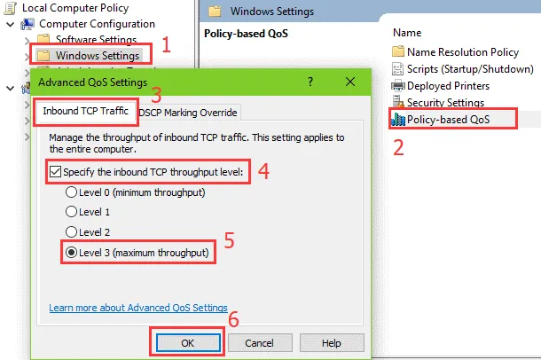 QoS Settings