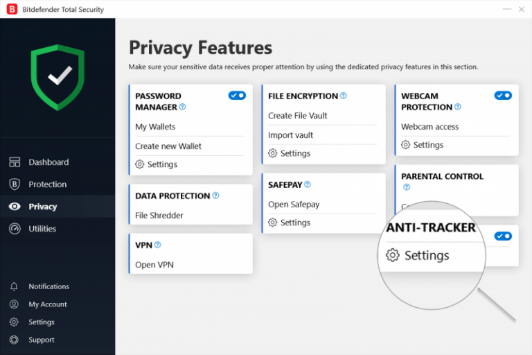 Bitdefender Anti-Tracker: How to Install & Enable - Bitdefender Laos